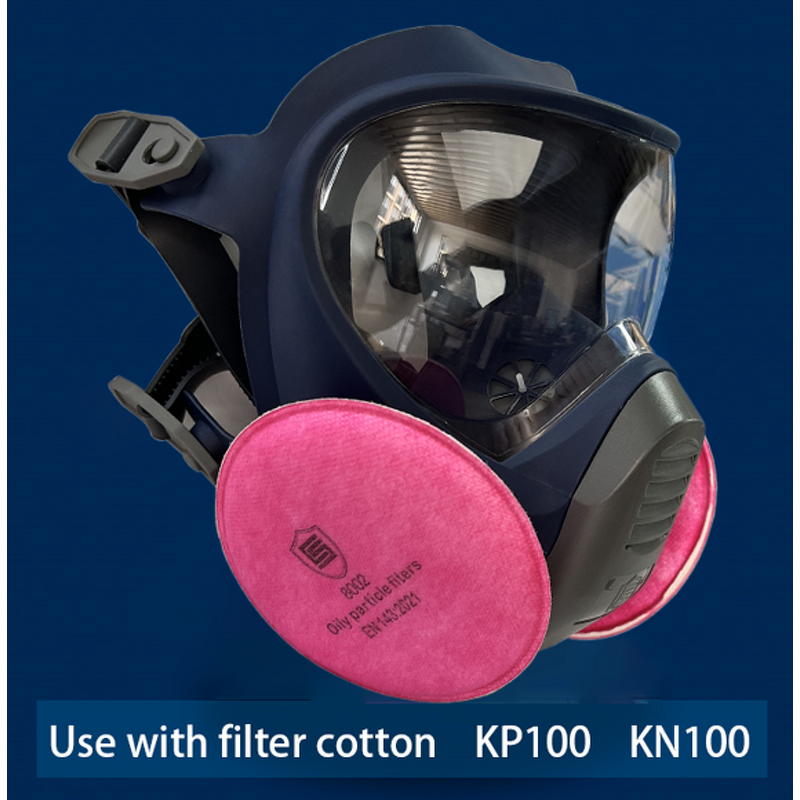 Respirator Mask Manufacturer - OEM Industrial Reusable TPE Impact Resistant Gas Mask