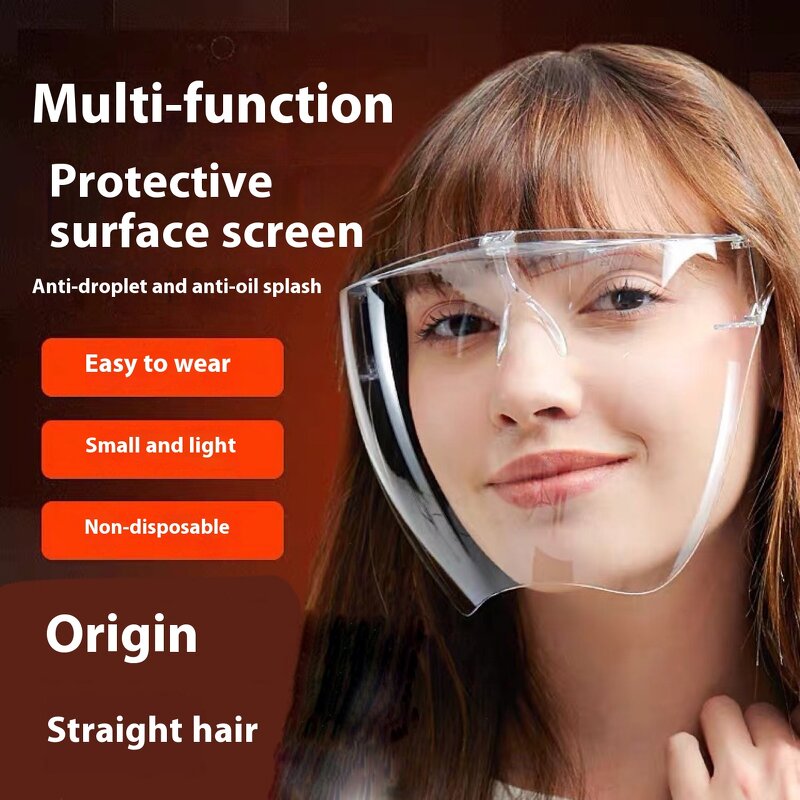 Protective Mask Manufacturer - OEM High-Definition Transparent Anti-Fog Anti-Splash PC