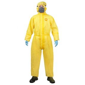 Protective Coverall Manufacturer - OEM Type3 Bright Yellow Anti Static Chemical Splashes