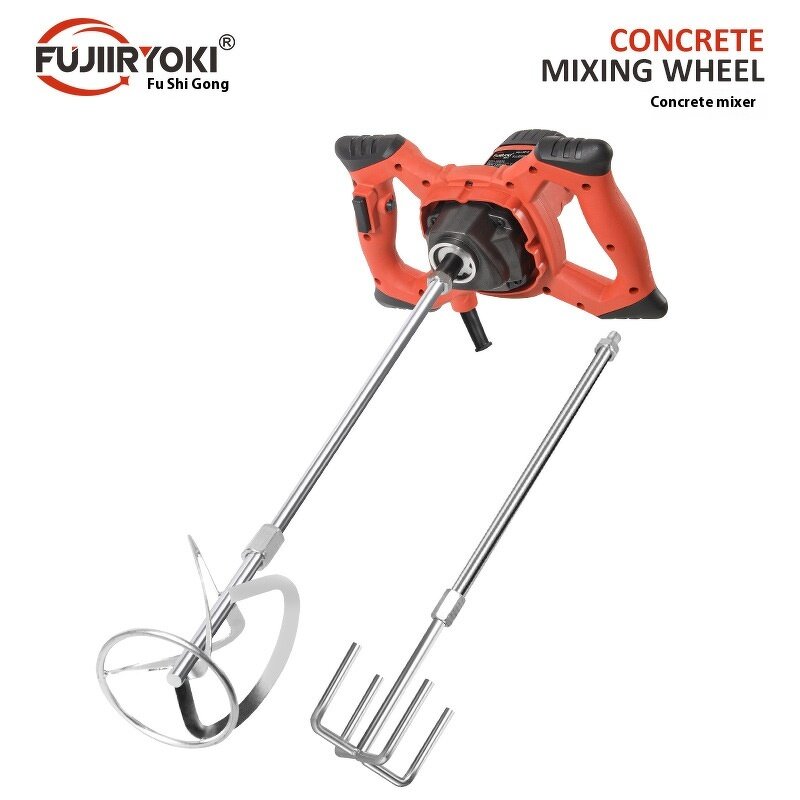 Electric Mixer Factory - OEM Industrial Grade Six-Speed Brushless Motor 220V for Paint