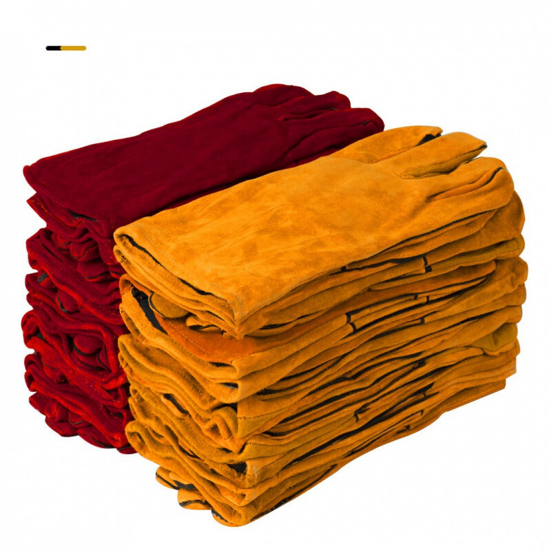 Welding Gloves Manufacturer - OEM Factory Direct XL Size Cowhide Leather Fireproof