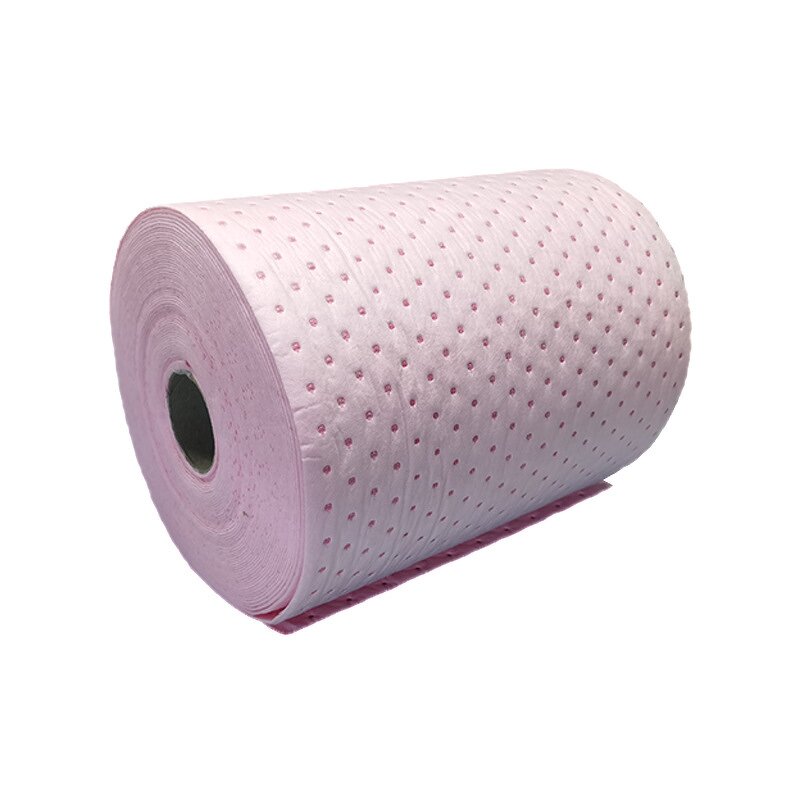 Industrial Absorbent Roll Factory - OEM Easy-Tear Acid Alkali Oil Chemical Absorbent Material