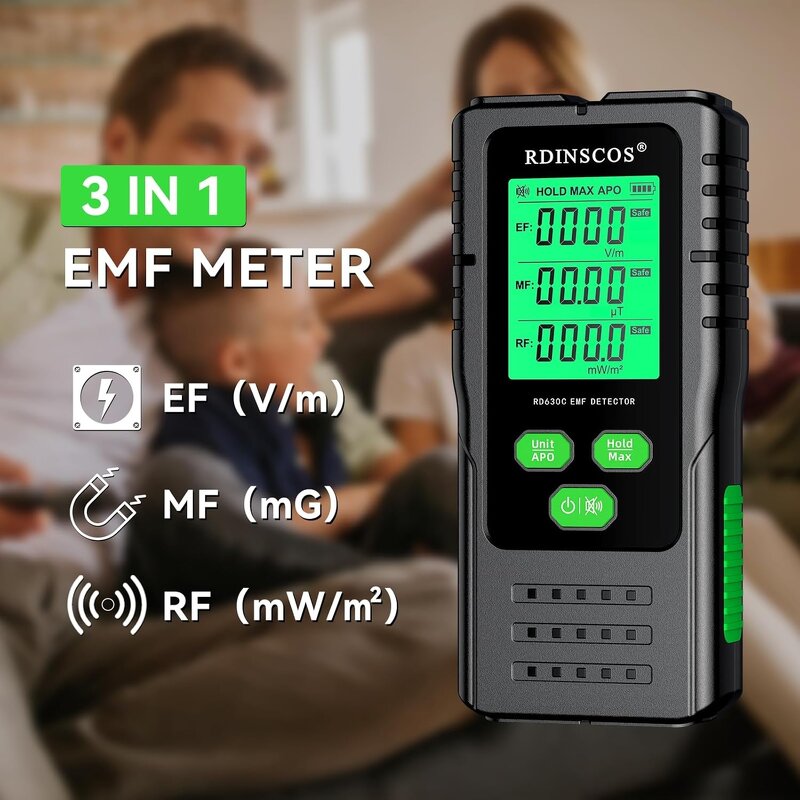 EMF Meter Factory - OEM RD630 Radiant Field Detector for Home Office Radiation Detector