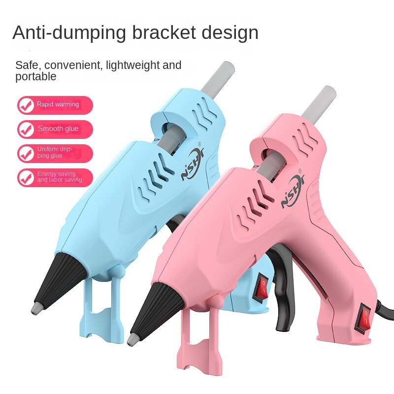 Hot Melt Glue Gun Factory - OEM 20W-100W DIY Grade Manual Electric Power Aluminum Plastic