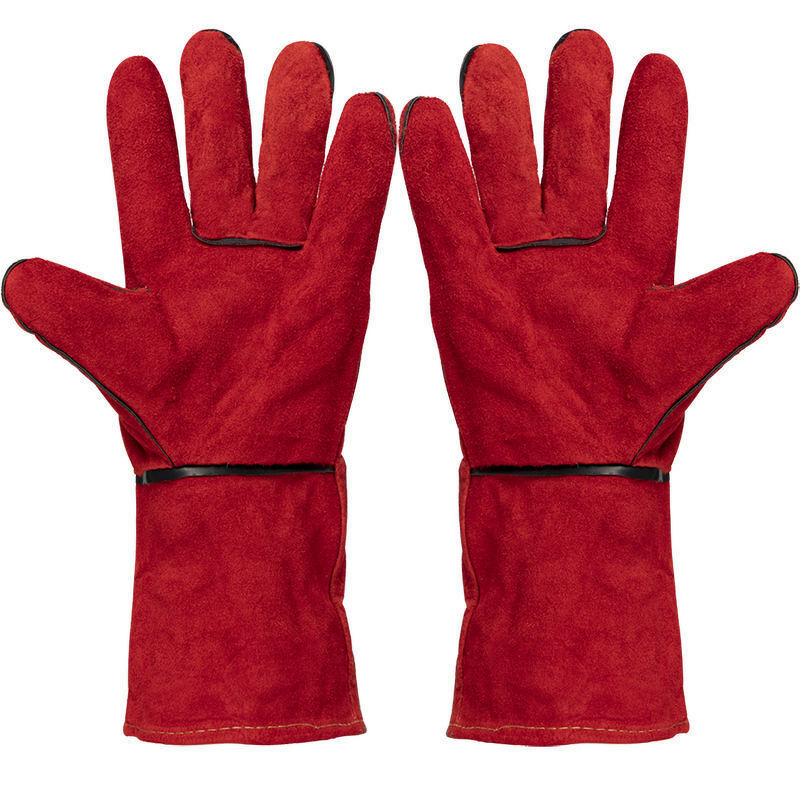 Welding Gloves Manufacturer - OEM Factory Direct XL Size Cowhide Leather Fireproof