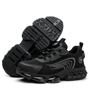 Work Boot Factory - OEM Industrial Cotton Fabric Upper Breathable Unisex Anti-Slip