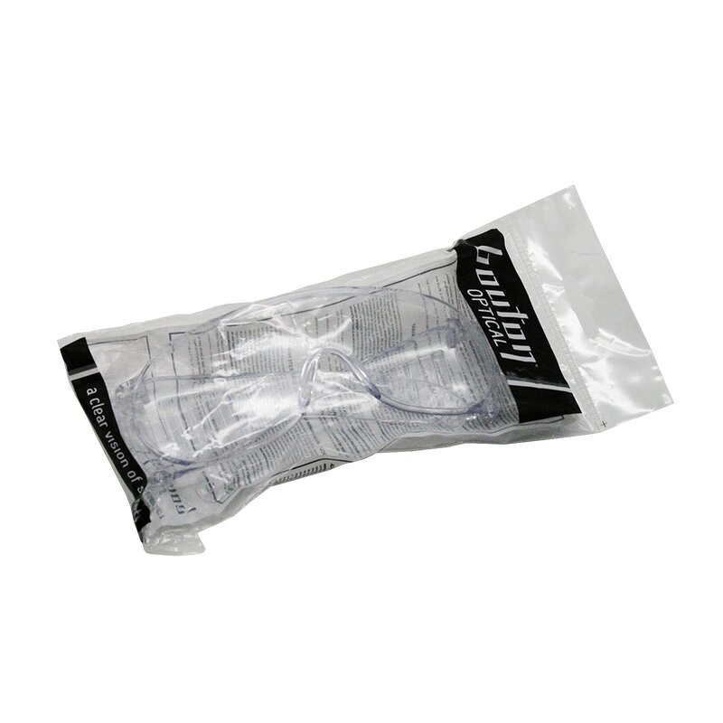 Safety Glasses Factory - OEM High Quality Custom Logo Clear Goggle EN166 Certified