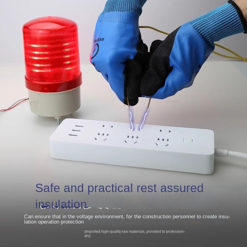 Insulated Gloves Factory - OEM 1000V Double-Sided Waterproof 1KV Low Voltage Electrical