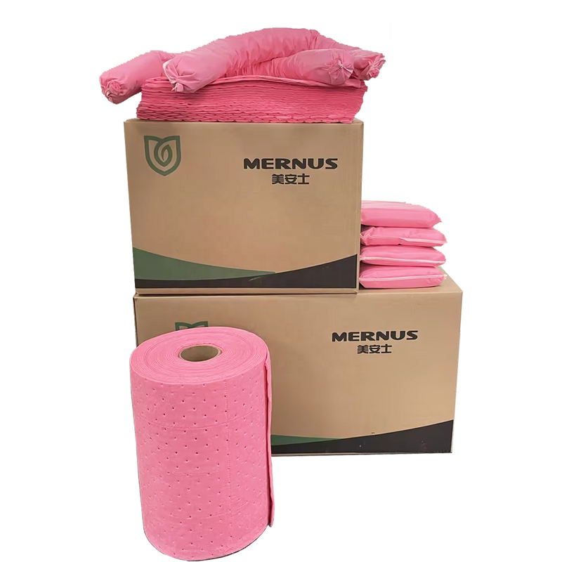 Hazmat Absorb Pad Manufacturer - OEM 100% Polypropylene Acid Alkali Resistant for Spill