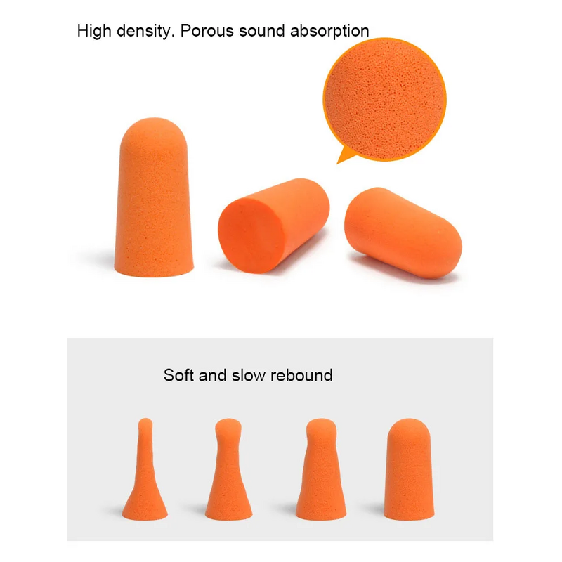 Rubber Earplugs Factory - OEM PU ABS Material Noise Reduction Hearing Protection