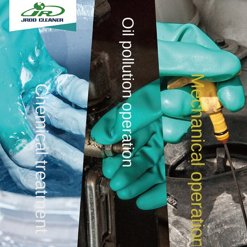 Nitrile Gloves Manufacturer - OEM Industrial Durable Anti-Chemical Oil-Proof Acid Resistant