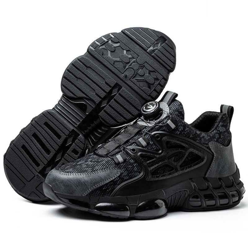 Industrial Safety Shoes Factory - OEM 678 High Quality Anti-Stabbing Leather Upper Slip