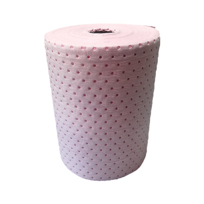 Industrial Absorbent Roll Factory - OEM Easy-Tear Acid Alkali Oil Chemical Absorbent Material
