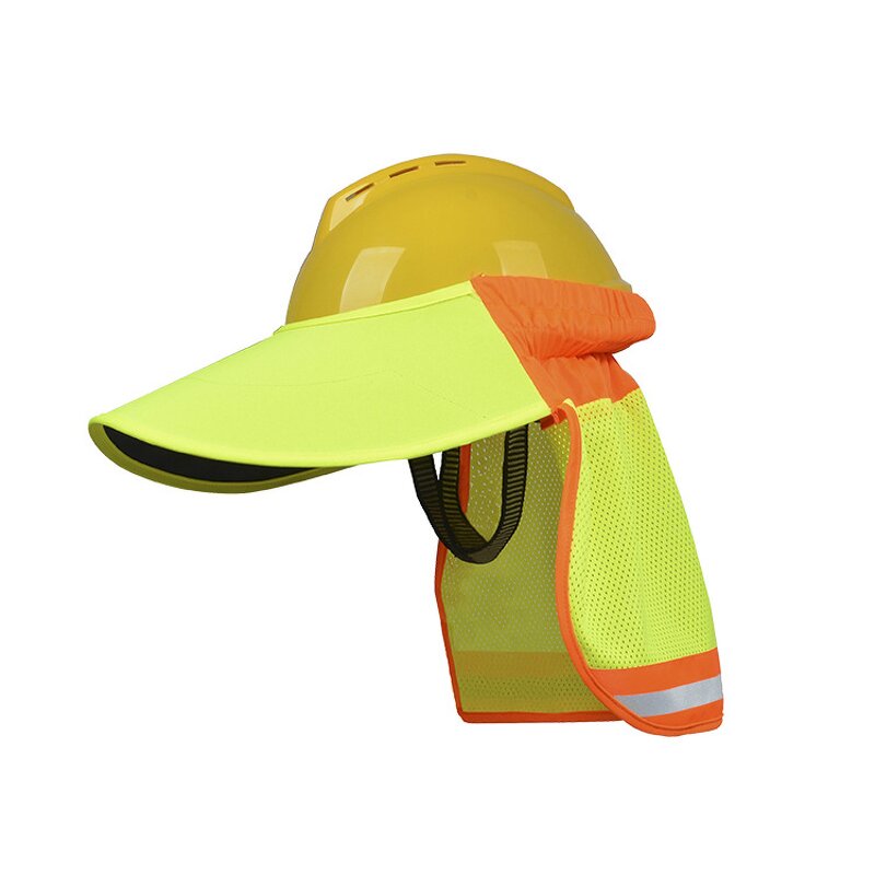 Hard Hat Factory - OEM Hot Summer High Visible Fluorescent Reflective Canopy