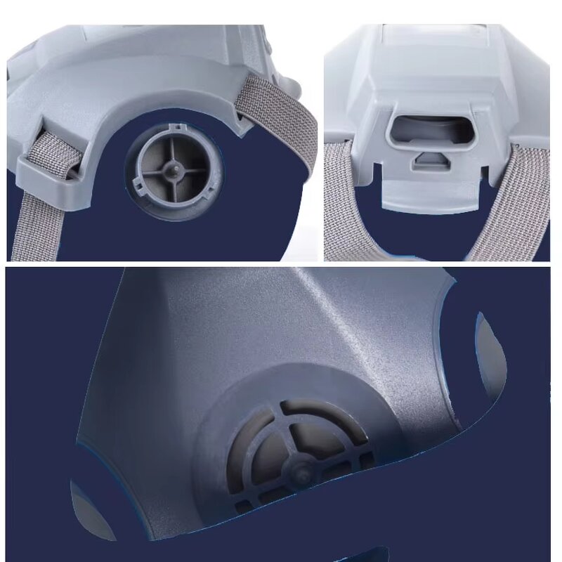 Silicone Respirator Factory - OEM CE Certified Premium Dual Inhalation Valves Reusable