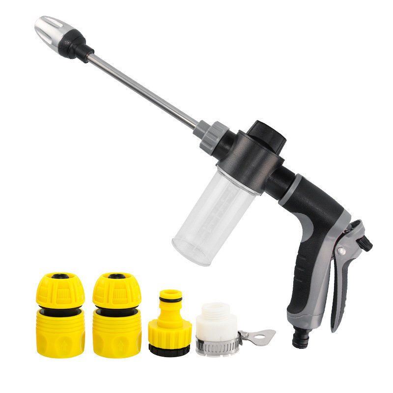 Water Gun Factory - OEM High-Pressure T8 ABS Multi-Functional Foam Cannon for Car Wash