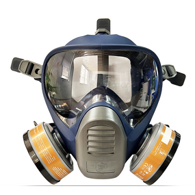 Respirator Mask Manufacturer - OEM Industrial Reusable TPE Impact Resistant Gas Mask
