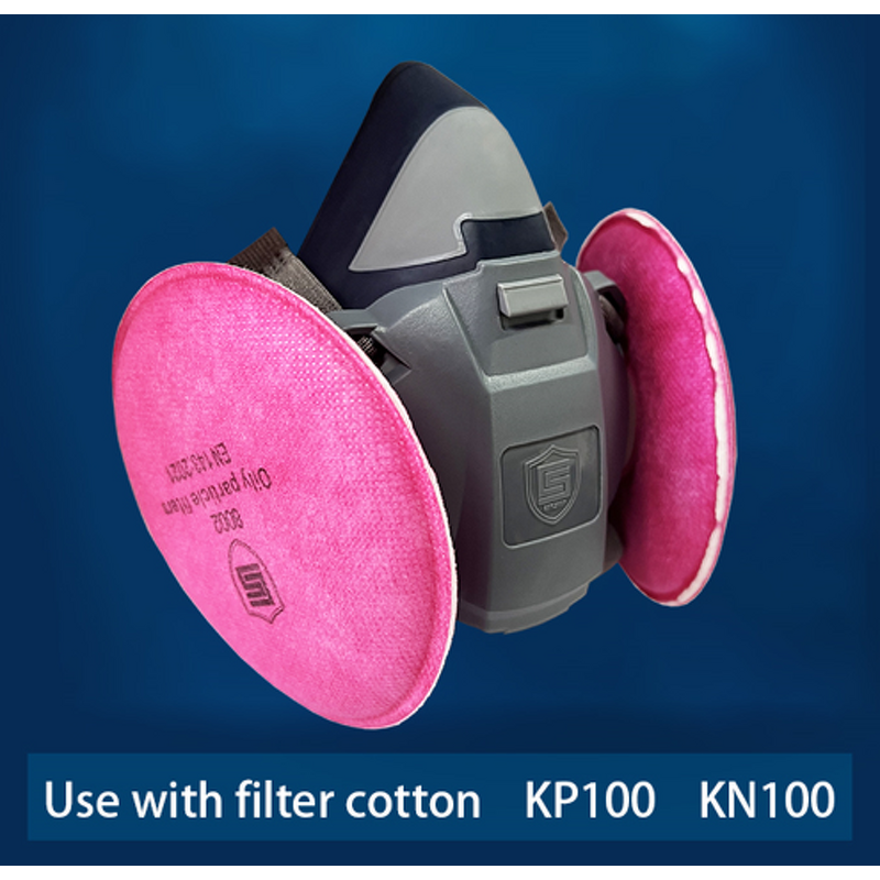 Gas Mask Factory - OEM Certified EN149 TPE Half Face Paint Respirator with Filters