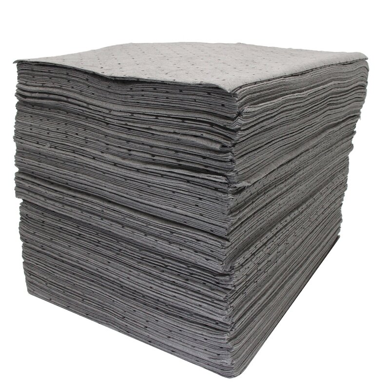 Absorbent Pad Manufacturer - OEM GM2202 25x33cm All-Purpose for Oil Water Solvents