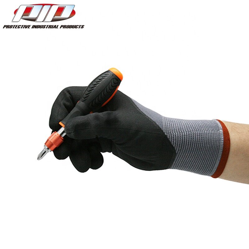 Seamless Knitted Gloves Factory - OEM ATG 34-844 15-needle Ultra-fine Foam Cut-Resistant