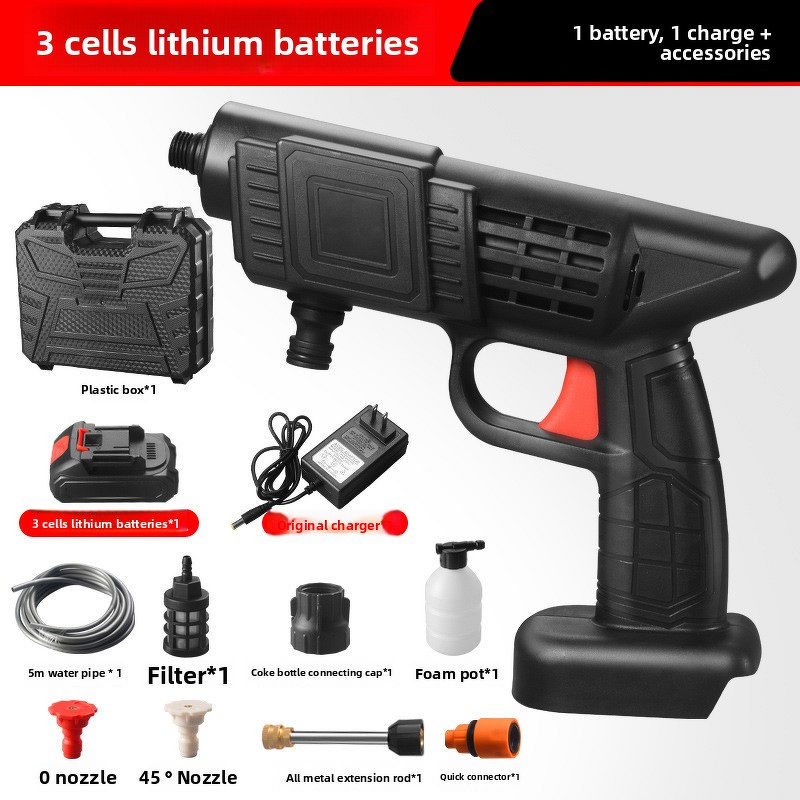 Car Washing Machine Factory - OEM Portable Wireless High Power Lithium Battery Pressure