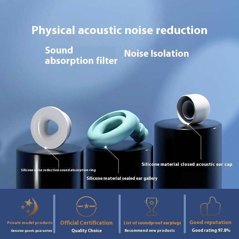 Silicone Earplug Factory - OEM 2023 Comfortable Sound Insulation Noise Reduction Hearing