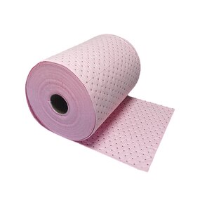 Industrial Absorbent Roll Factory - OEM Easy-Tear Acid Alkali Oil Chemical Absorbent Material