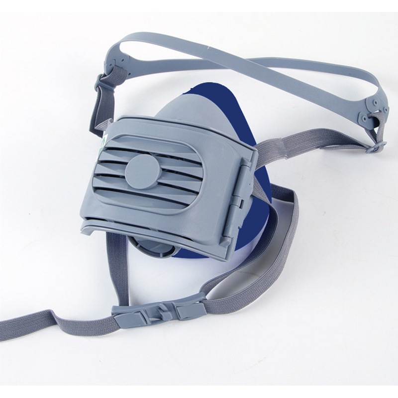 Silicone Respirator Factory - OEM Half Face Protective Anti-Smoke Dust Chemical Toxic Gas