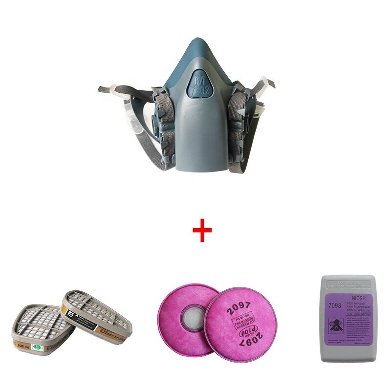 Half Facepiece Respirator Manufacturer - OEM Custom Silicone Reusable