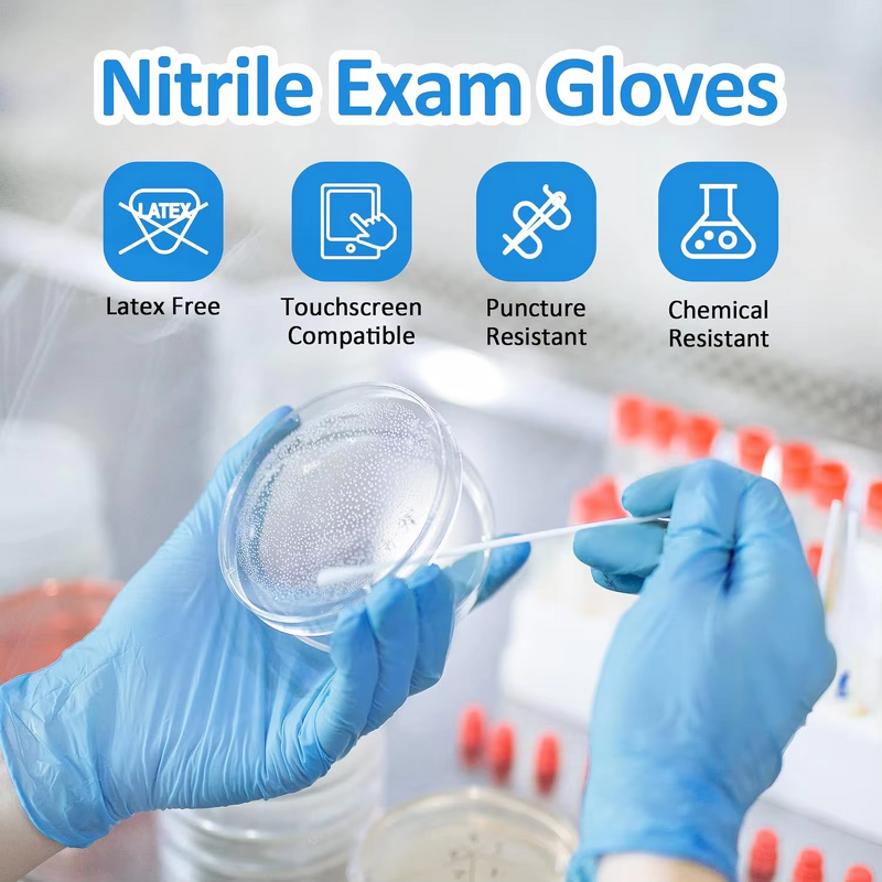 Surgical Nitrile Gloves Manufacturer - OEM Custom Sterile Blue Gloves