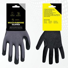 Work Gloves Manufacturer - OEM Custom Nitrile Coating Gardening Gloves