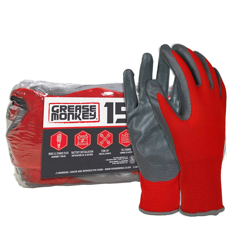 Nitrile Coated Gloves Manufacturer - OEM Cheap Polyester Work Gloves