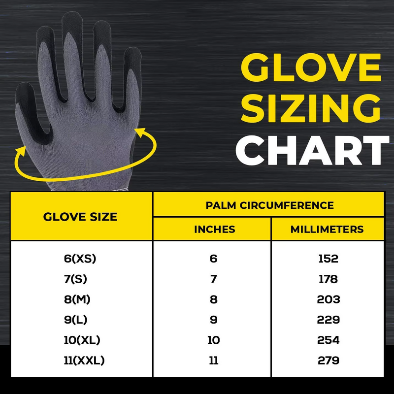 Nitrile Gloves Factory - OEM Hot Sale Waterproof Work Gloves