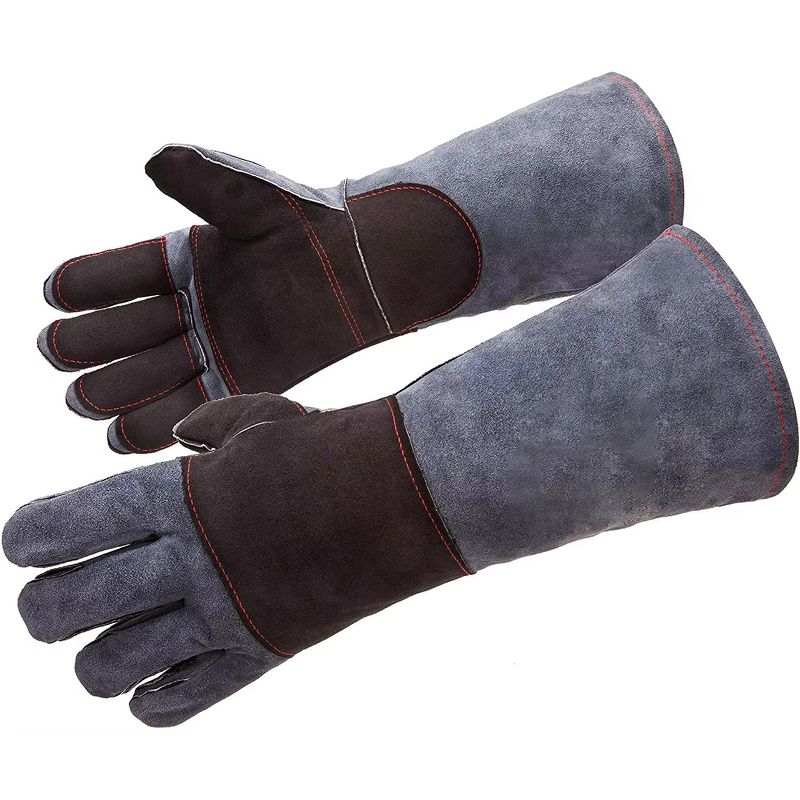 Welding Gloves Manufacturer - OEM Custom Leather Construction Work Gloves
