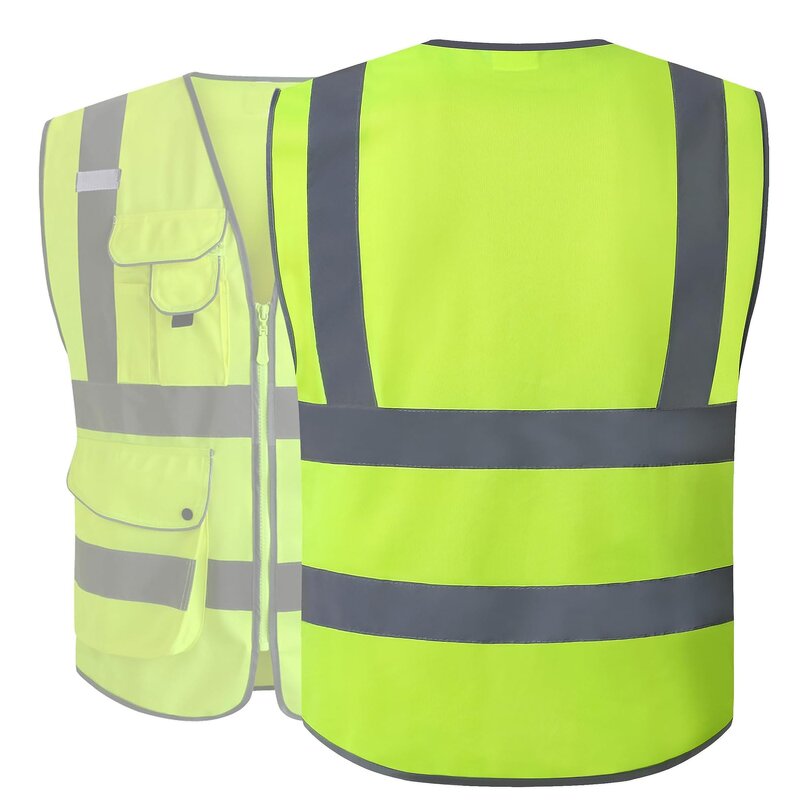 Safety Vest Manufacturer - OEM Custom High Visibility Multi Pockets