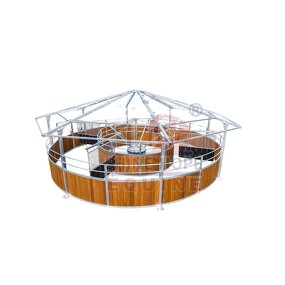 Horse Walker Trainer Manufacturer - OEM Equine Health Strong Machine Exercise with Fence