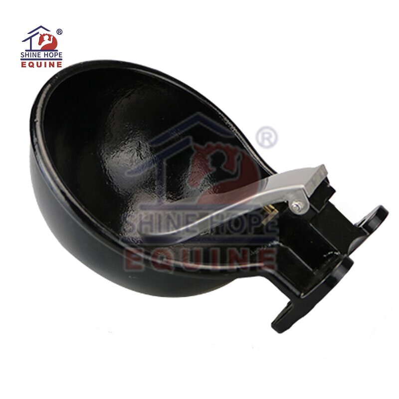 Drinking Water Bowl Factory - OEM Cast Iron Black Stable Accessories