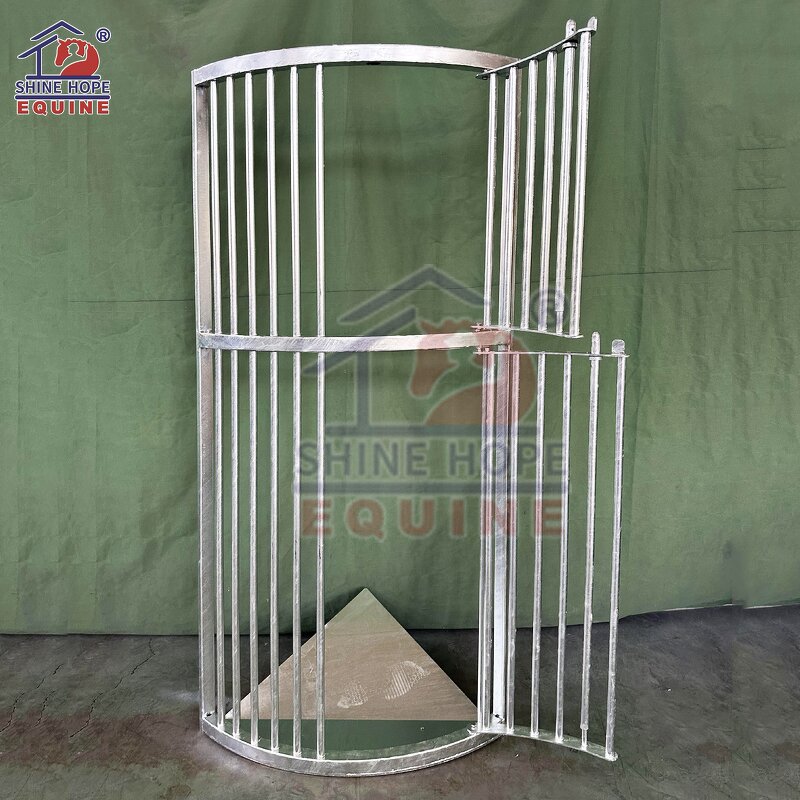 Horse Feeder Corner Hay Rack Manufacturer - OEM Metal Horse Stall Accessories