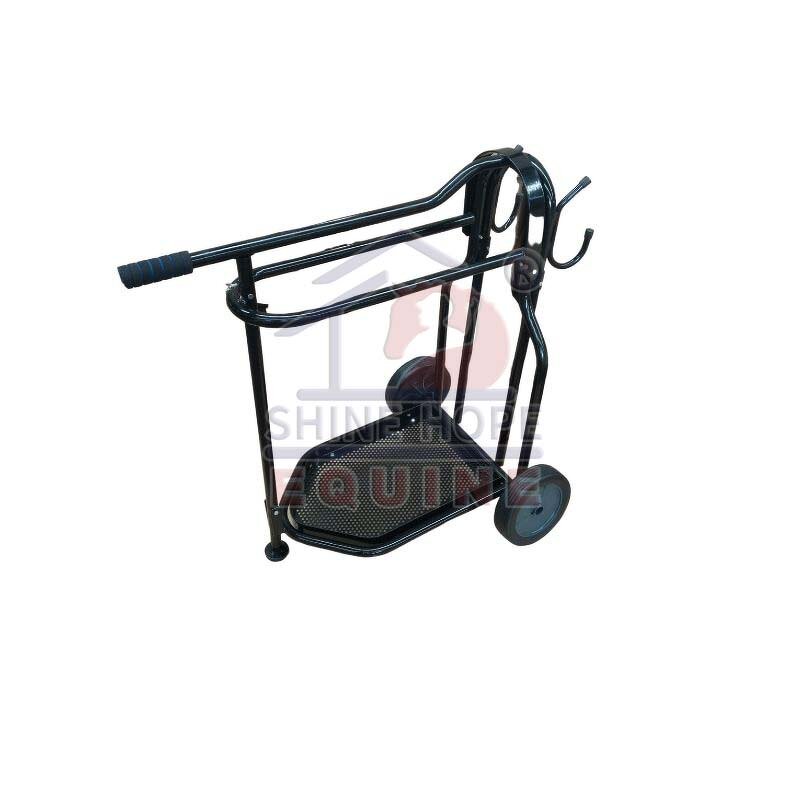 Portable Saddle Rack Trolley Factory - OEM Steel Durable Horse Saddle Rack