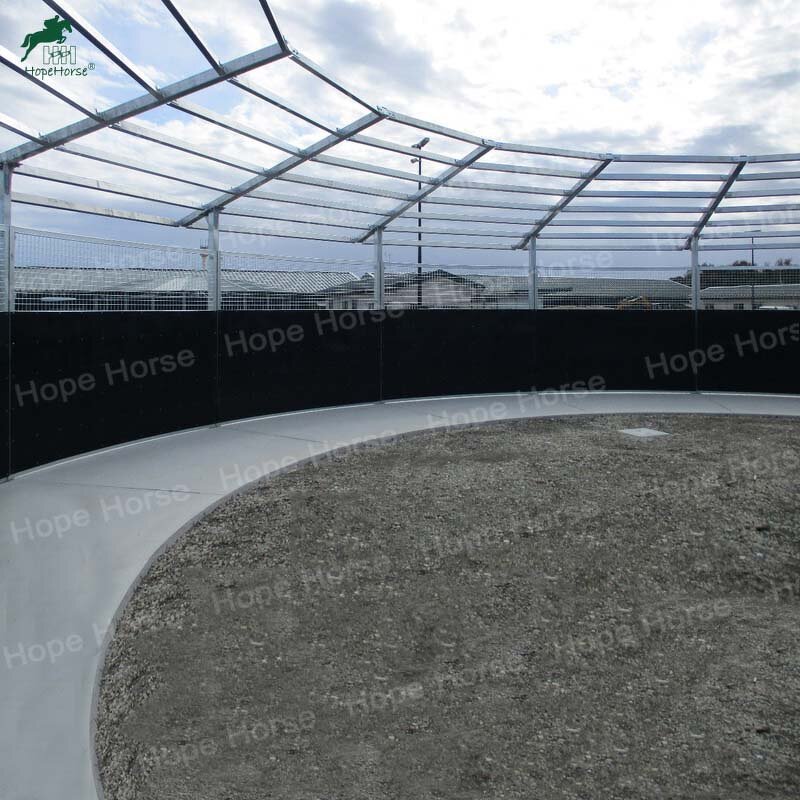 Electric Horse Walker Factory - OEM with Optional Fence and Roof Horse Products