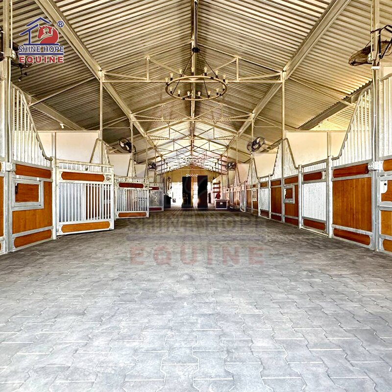 Horse Equipment Supplier - OEM High Quality Hot Dip Galvanized Bamboo for Stable