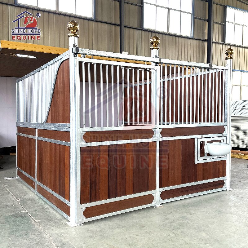 Western Saddle Stall Factory - OEM New Condition Wall Panels Stands Pallet Packing