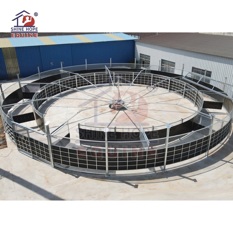 Horse Walker Factory - OEM Steel Heavy Duty with Electrically Charged Pushers