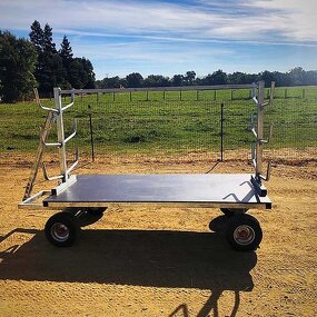 Pole Trailer Manufacturer - OEM Horse Products Show Jump Poles Carrying Trailer
