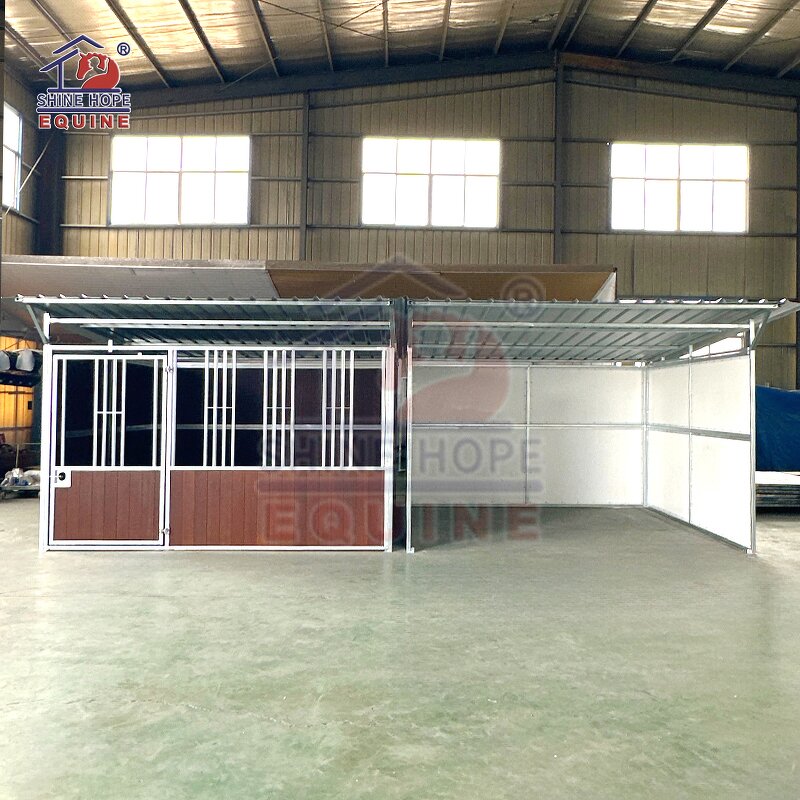 Portable Strand HDPE Stalls Factory - OEM Kit Horse Shelter