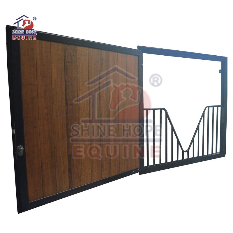 Horse Stall Hinged Windows Manufacturer - OEM Factory Supply Steel Prefab Bamboo Infill