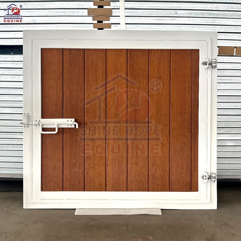 Horse Barn Window Manufacturer - OEM Durable Powder-Coated Steel Frame Stall Window