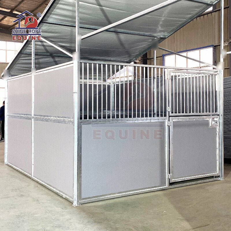 Outdoor Horse Shelters Manufacturer - OEM Mobile USA Economical Light Duty Portable Stables