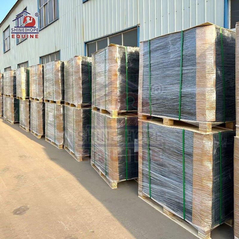 Horse Rubber Flooring Paver Factory - OEM Various Color Size Dog Bone Stall Flooring