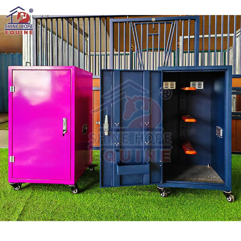 Tack Storage Box Manufacturer - OEM Horse Tack with Saddle Rack Bridle Hooks